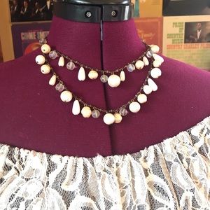 Vintage Antique Two strand necklace